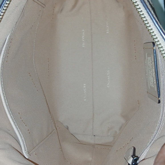 Coach Tan Leather Women's Crossbody Bag - Picture 6 of 7